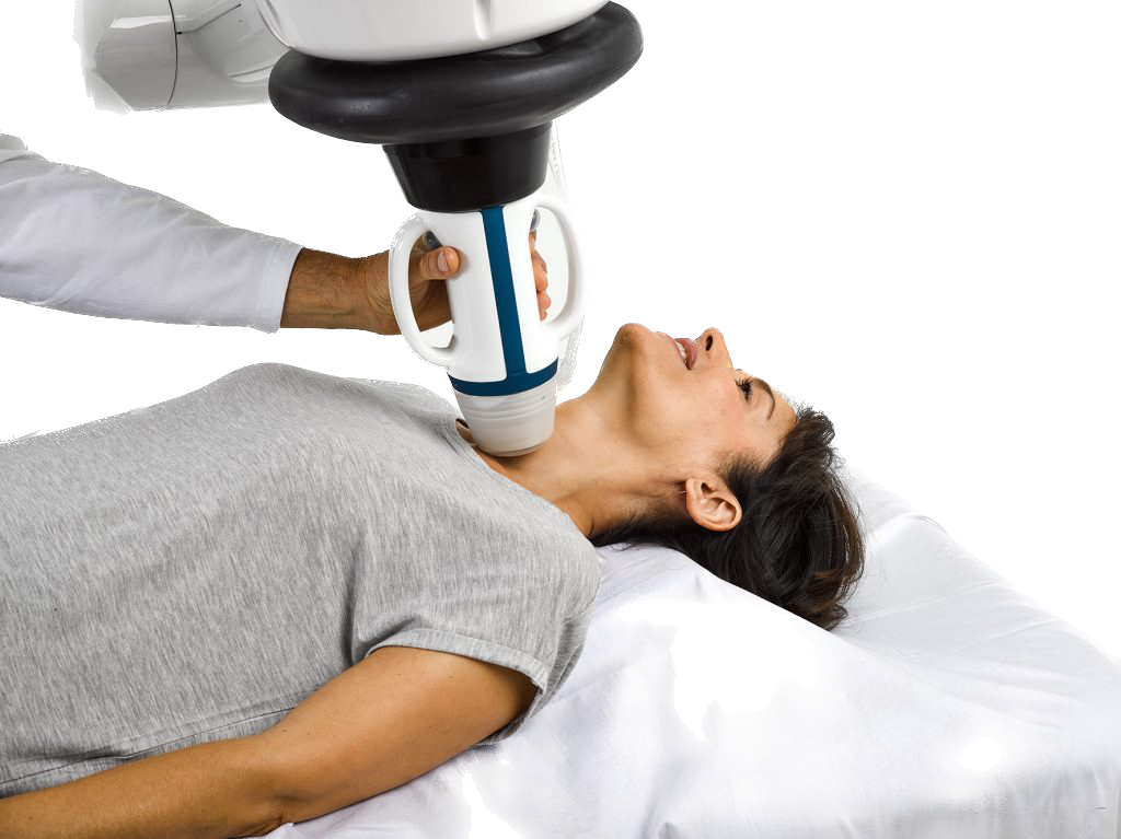 HIFU 海芙刀甲狀腺腫瘤消融示意圖